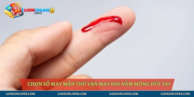 Chọn số may mắn thử vận may khi nằm mộng đứt tay