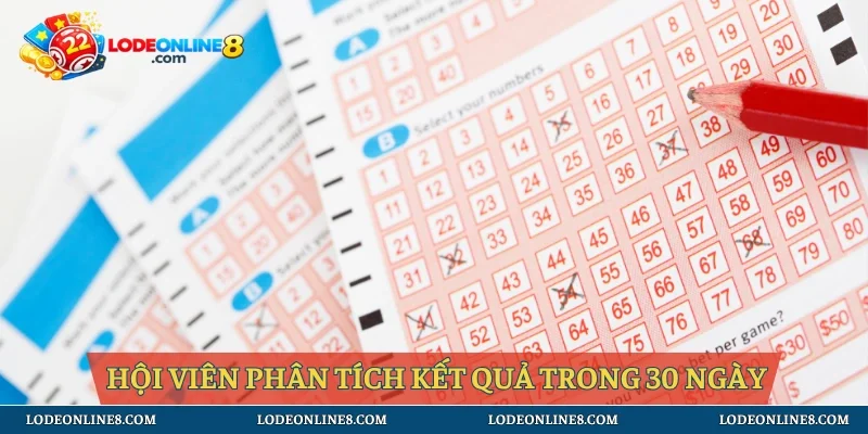 Hội viên phân tích kết quả trong 30 ngày