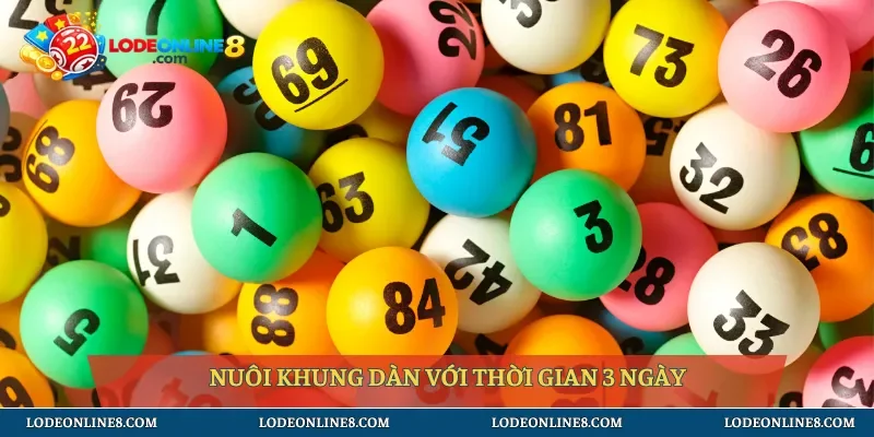 Nuôi khung dàn với thời gian 3 ngày