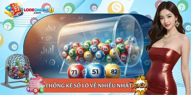 Thống kê số lô về nhiều nhất